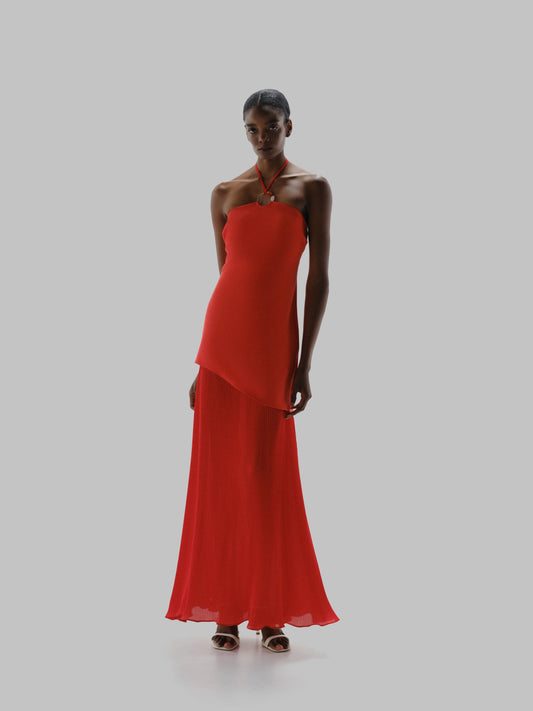 GAIA MAXI DRESS FUEGO DE COLCA
