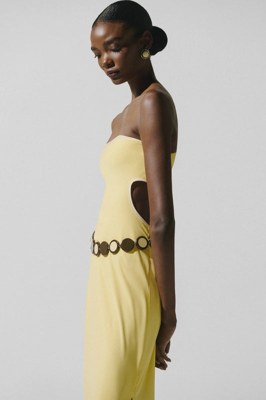 MAMBO DRESS GIALLO